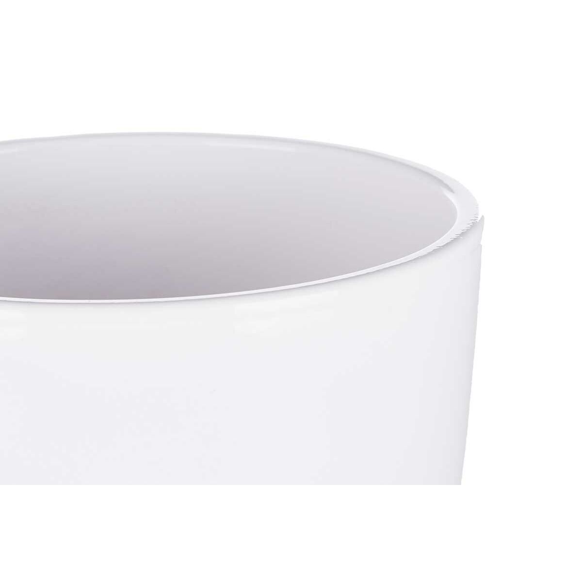 Ensemble de pots V 22 cm V 28 cm 2 Objets Argile blanche-3