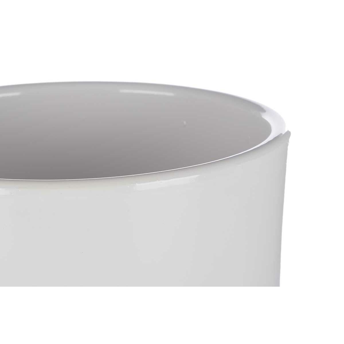 Set of pots Ø 22 cm Ø 27 cm 2 Items Grey Clay-3