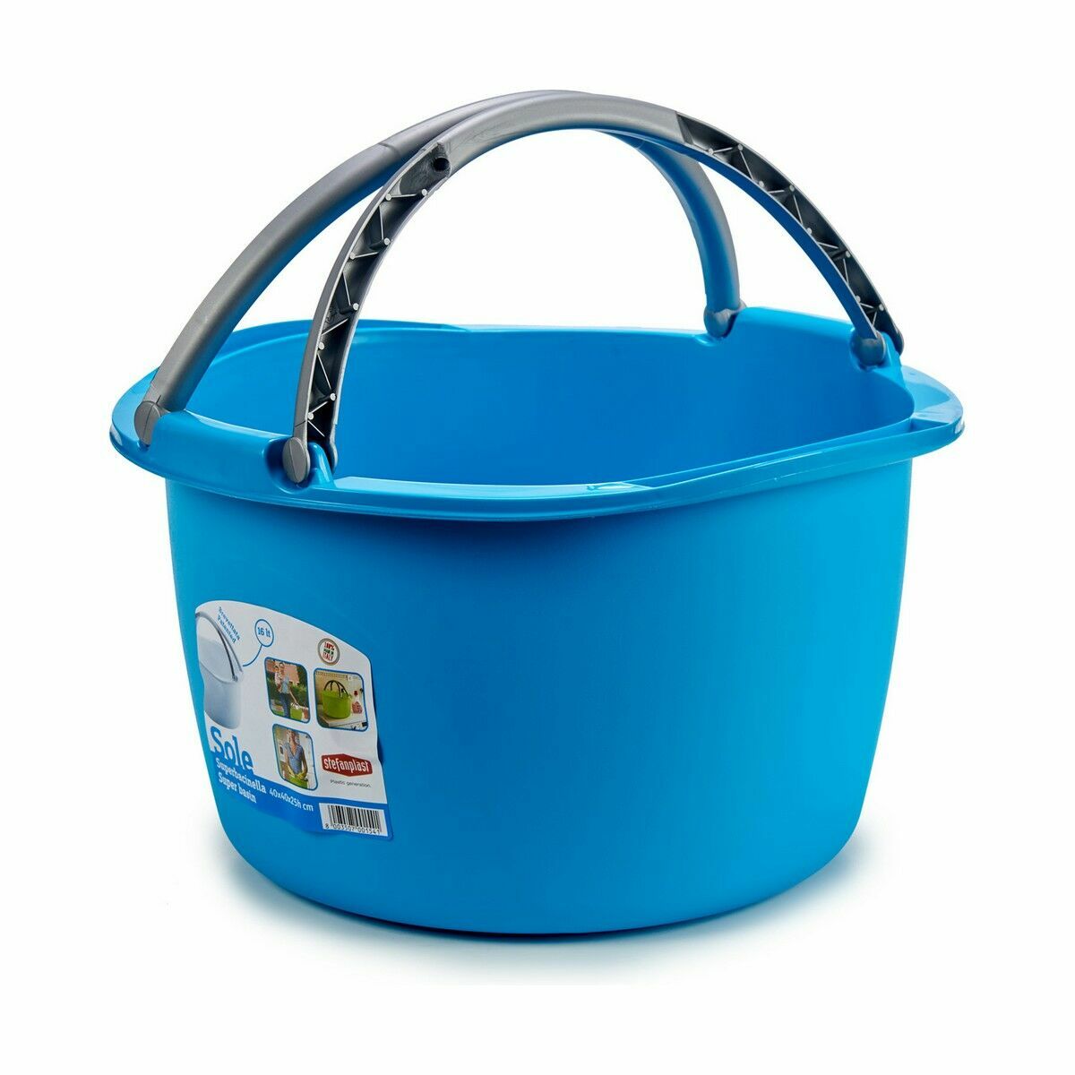 Универсальная корзина Stefanplast Пластик 16 L 39 x 22 x 39 cm С ручками (30 штук)-2