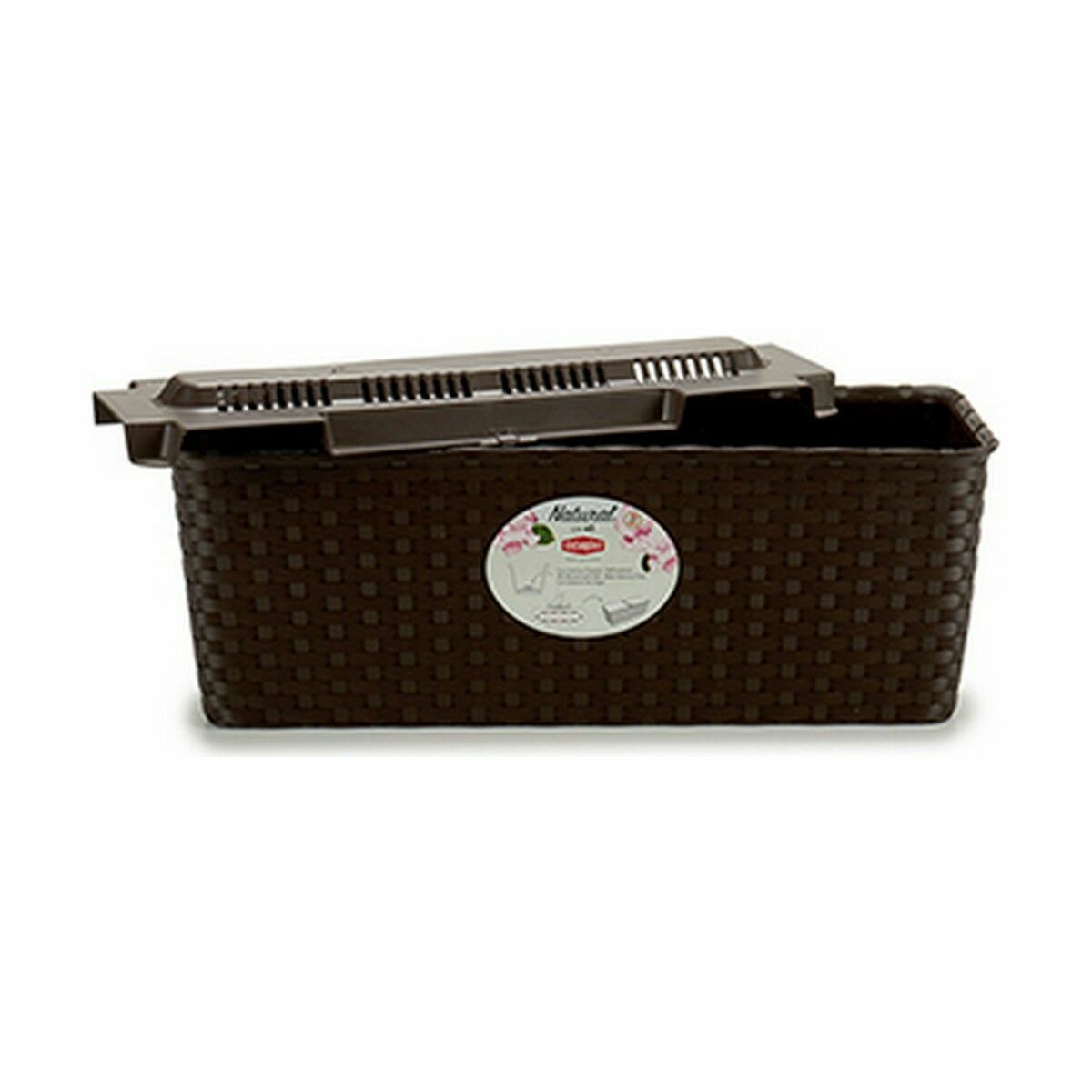 Stefanplast Outdoor Plant Box Plastic 39 x 13.5 x 15.5 cm (12 pieces)-3