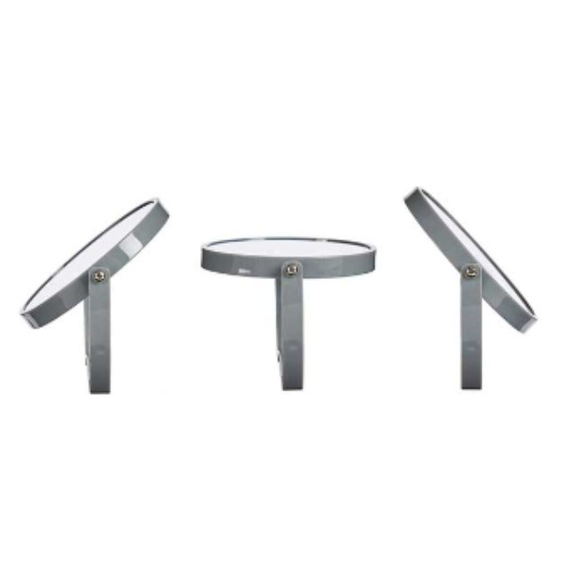 Увеличительное Зеркало Серый Стеклянный Пластик 19 x 18,7 x 2 cm (6 штук)-4