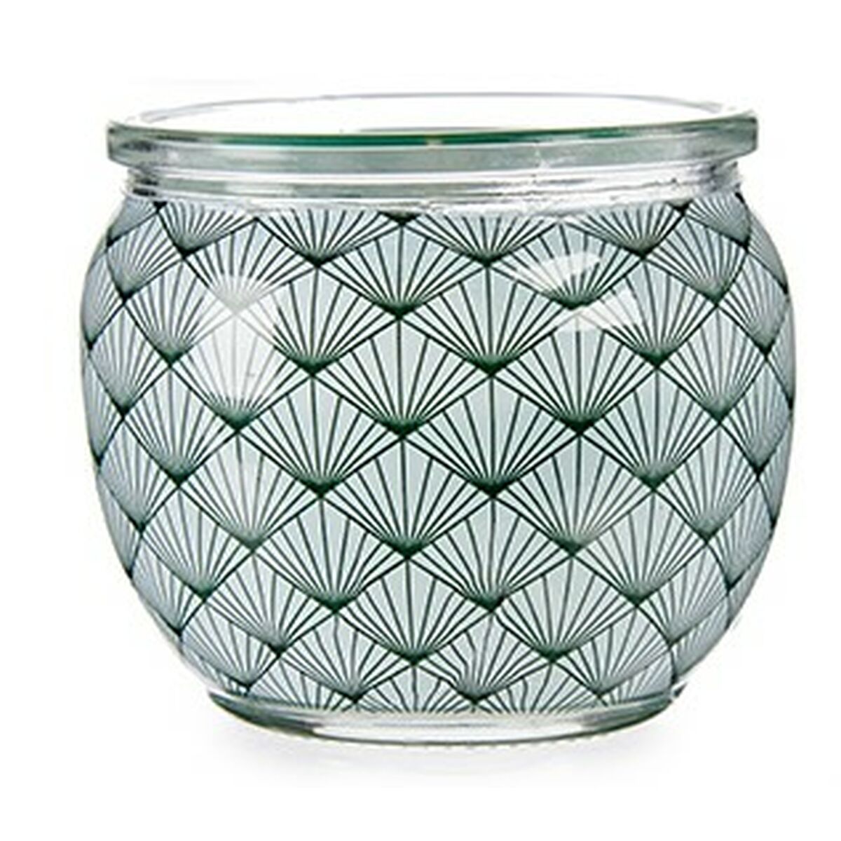 Ароматизированная свеча Мох 7,5 x 6,3 x 7,5 cm (12 штук)-3