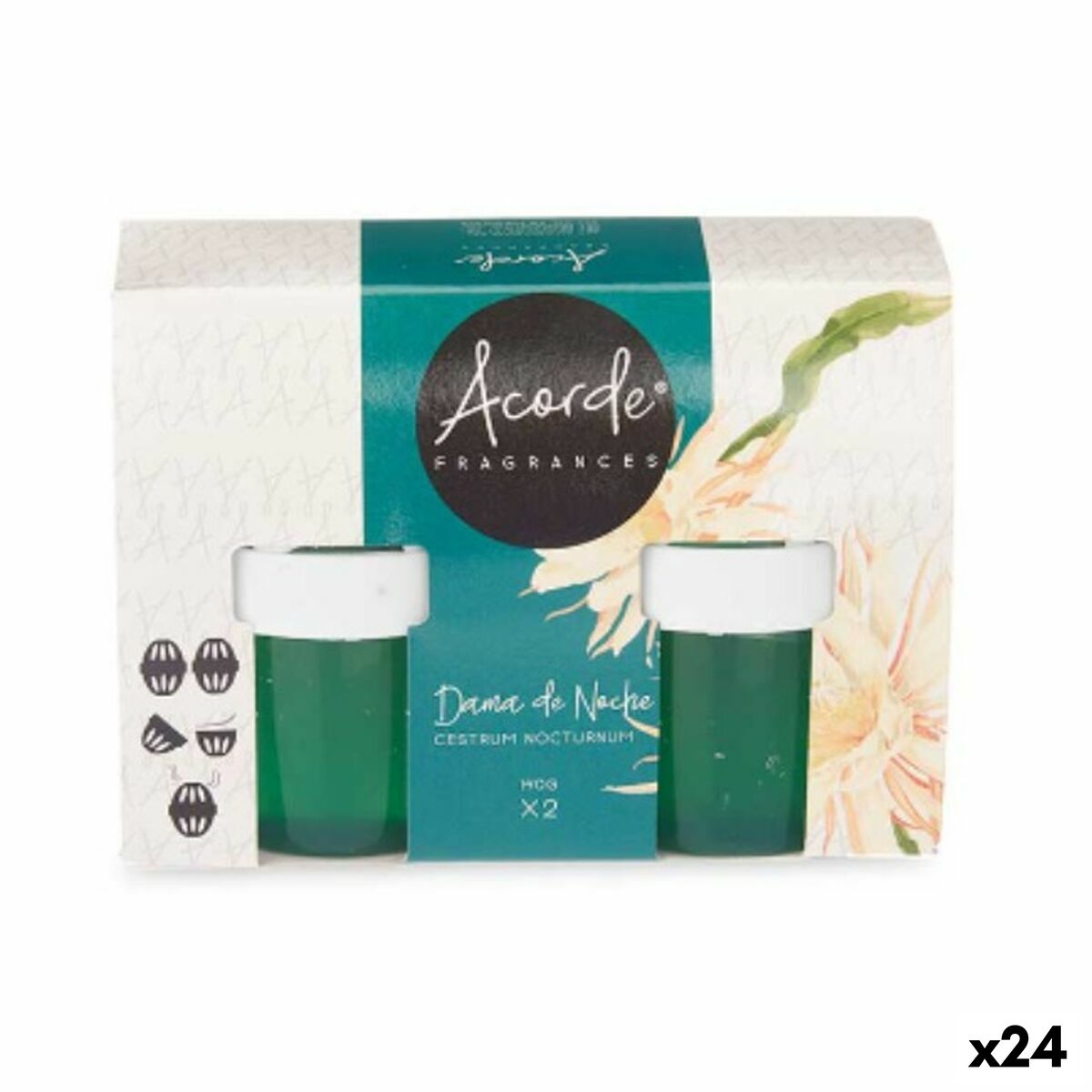 Air Freshener Set Gel Night Lady (24 pieces)
