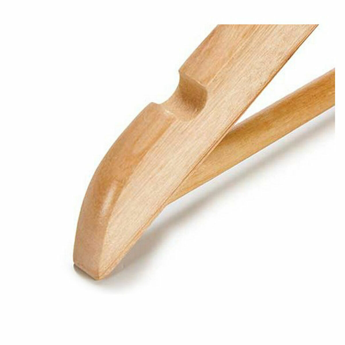 Набор вешалок Коричневый Деревянный (124 штук)-4