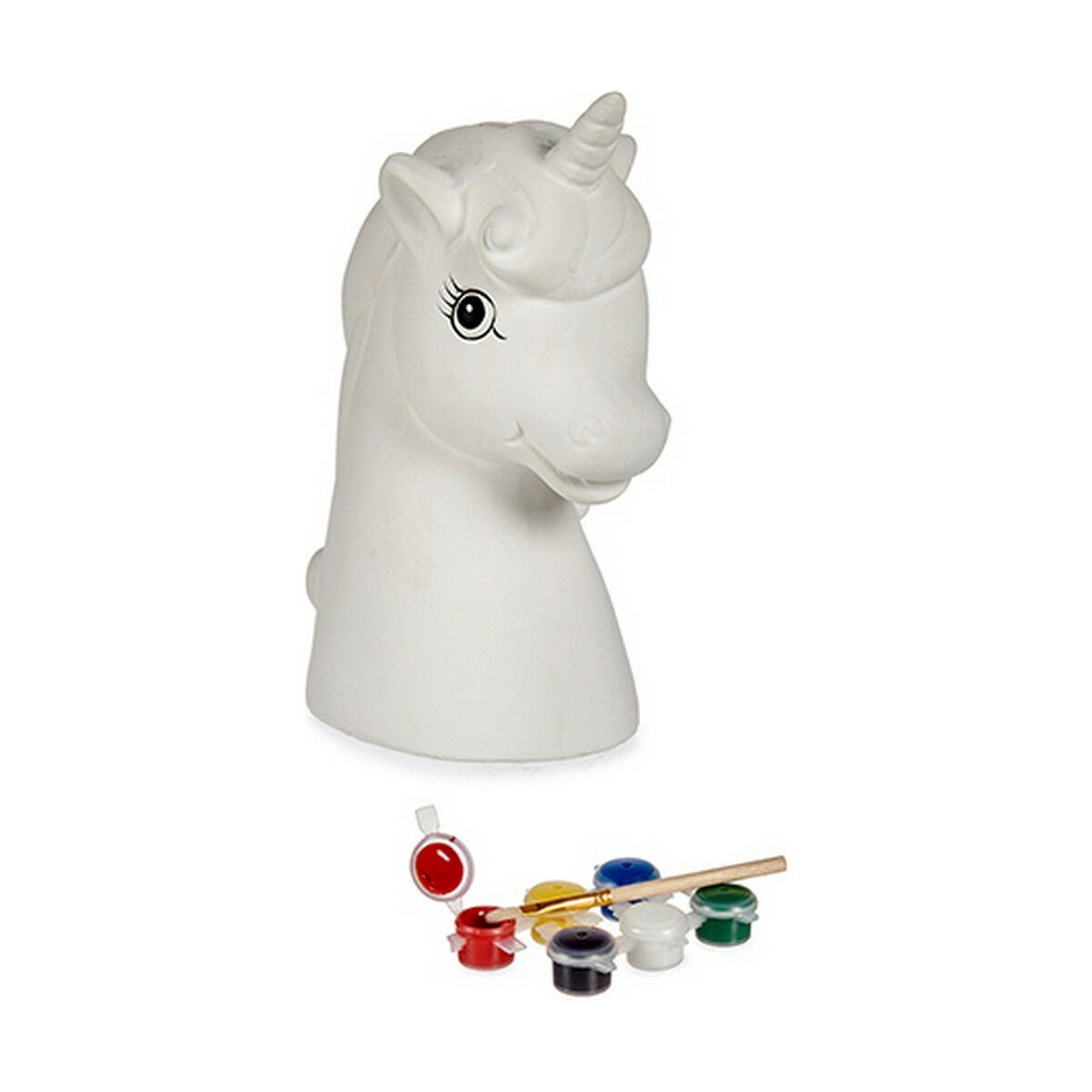 Moneybox Unicorn Ceramics 10 x 14.5 x 8.5 cm (12 pieces)-2