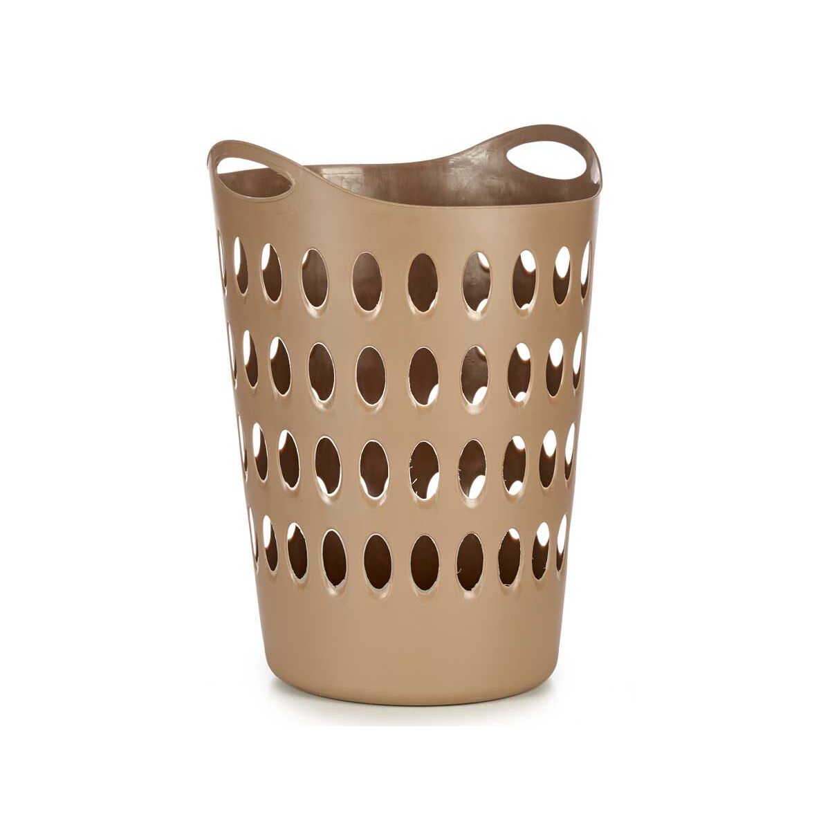 Laundry basket Beige Plastic 50 L 44 x 56 x 41 cm (12 pieces)-2
