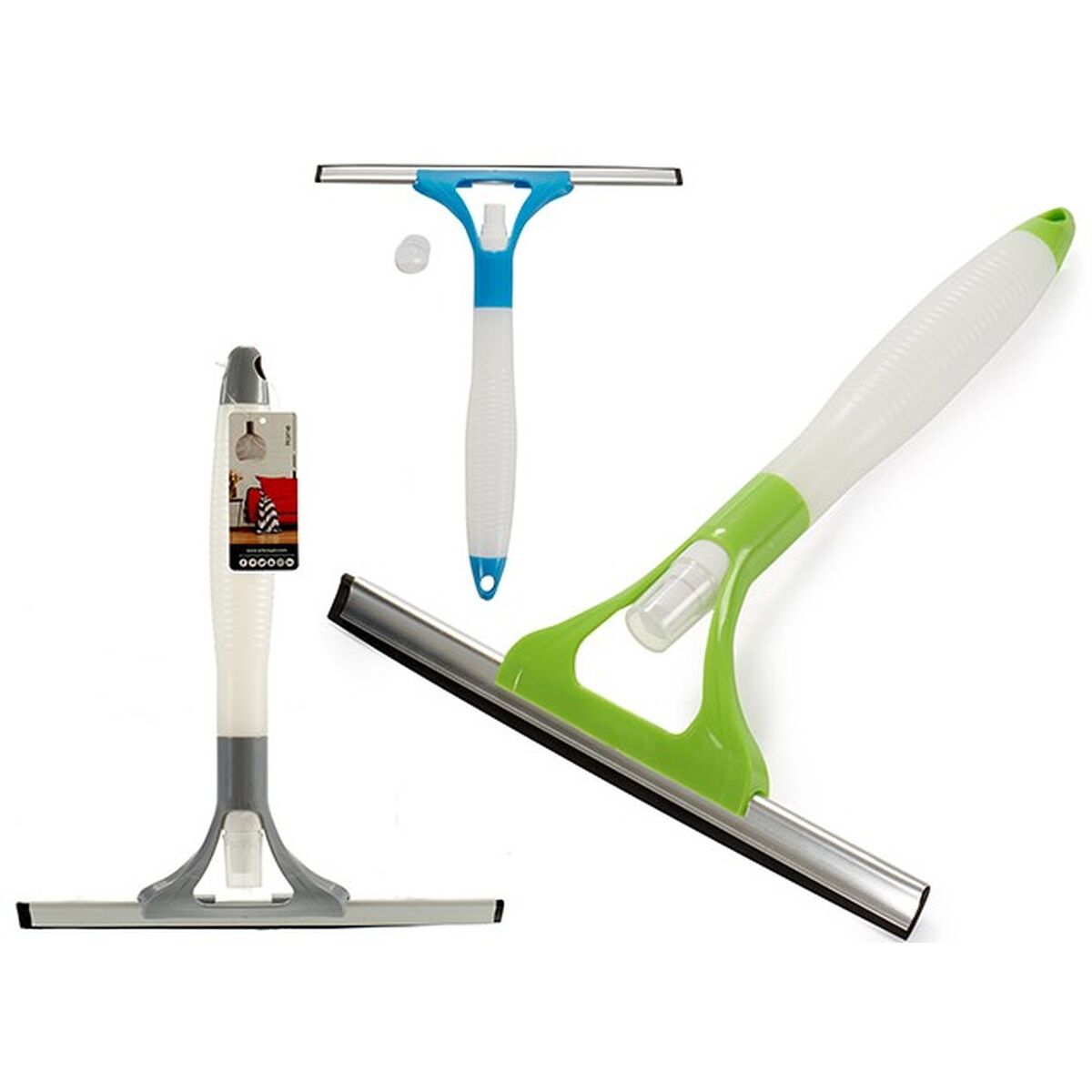 מנקה חלונות עם מרסס פלסטיק 26. 2 x 5. 5 x 31. 3 ס 