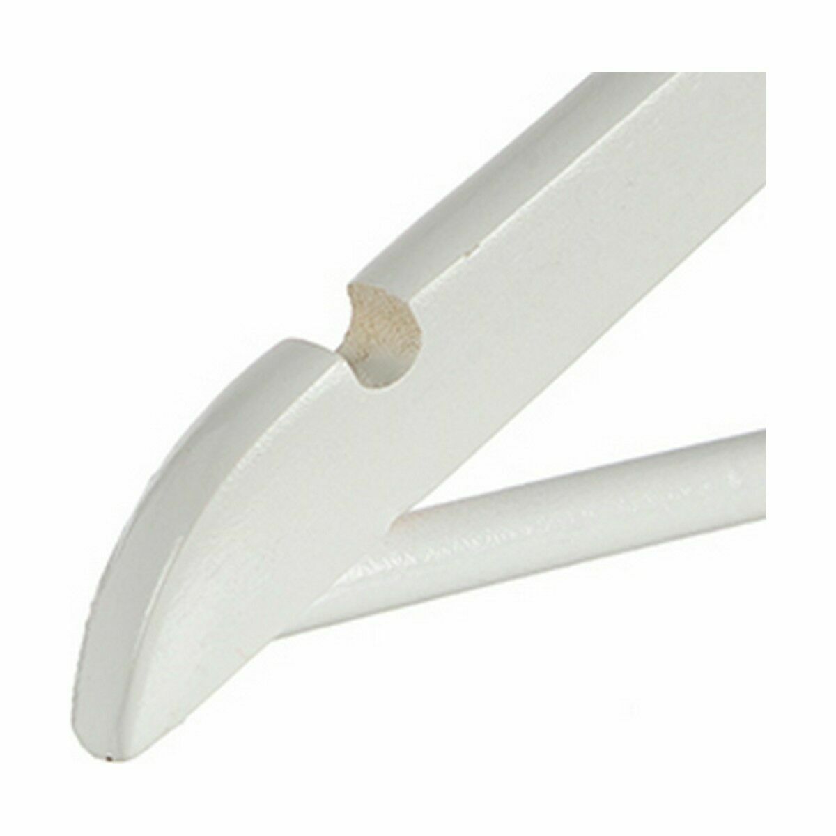 Набор вешалок Белый Деревянный 44 x 23,5 x 1,2 cm (24 штук)-4