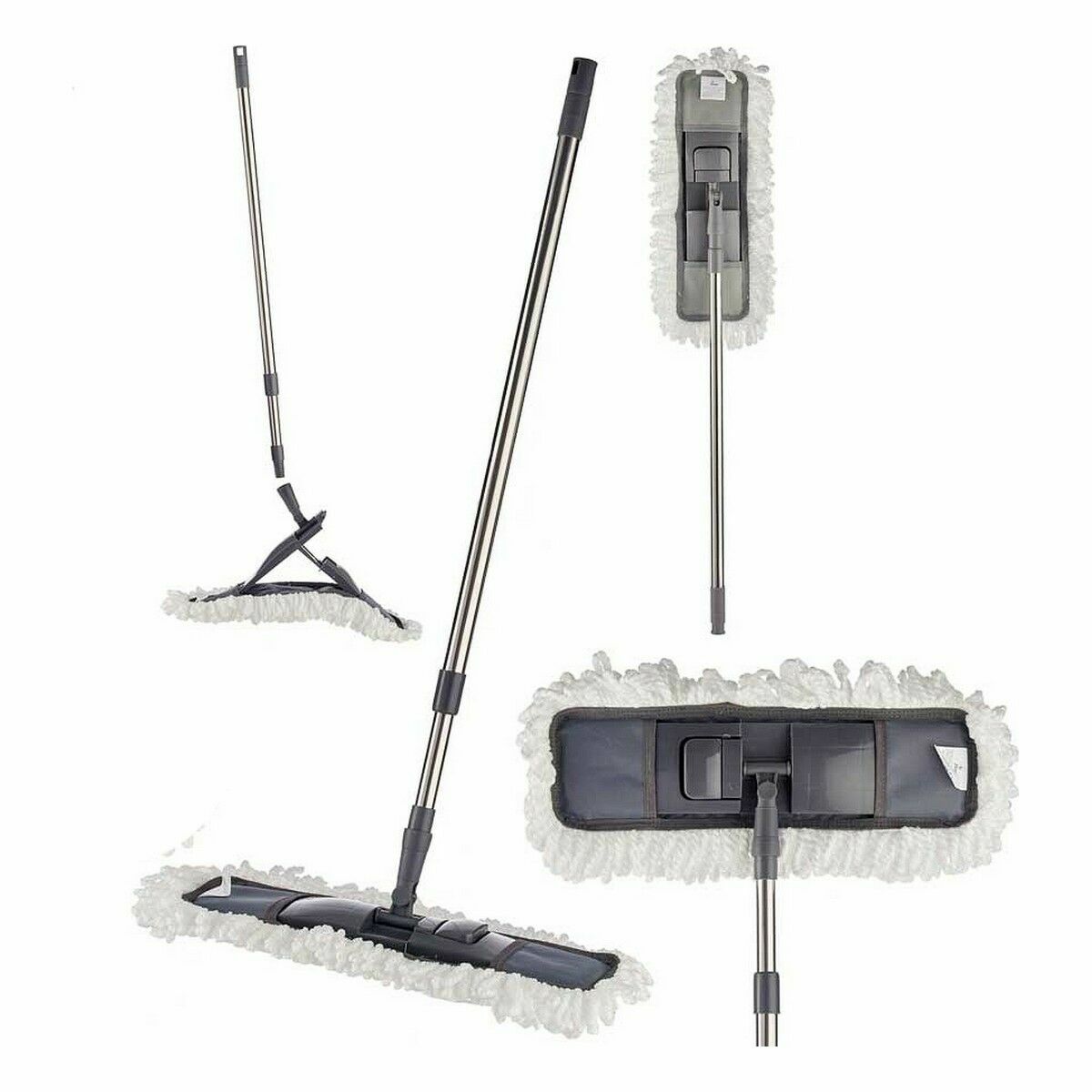 Швабра полиэстер Металл 17 x 130 x 46 cm (12 штук)-3