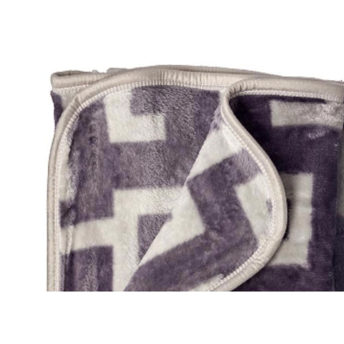 Pătură gri 220 x 240 x 0. 5 cm (4 bucăți)-3