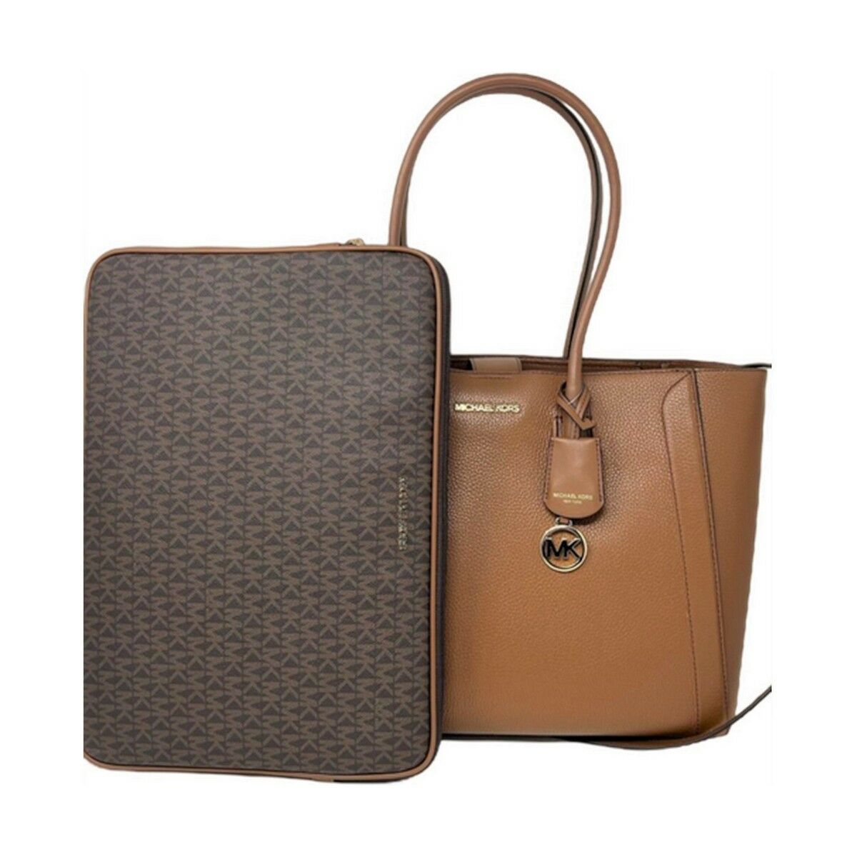 Сумка женская Michael Kors 35S2G6KT9L-BROWN Коричневый 38 x 30 x 14 cm-3