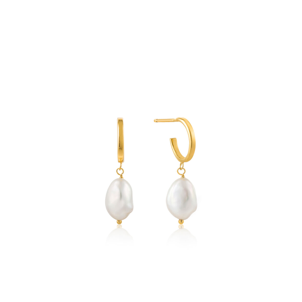 Ania Haie Women's Earrings E019-02G Jewelry Silver 2 cm