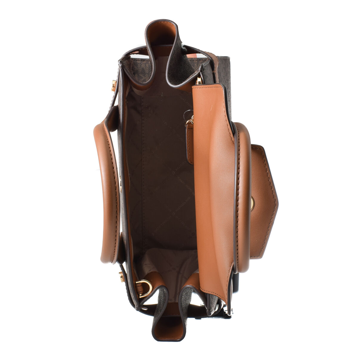 Сумка женская Michael Kors Carmen Коричневый 28 x 20 x 11 cm-3