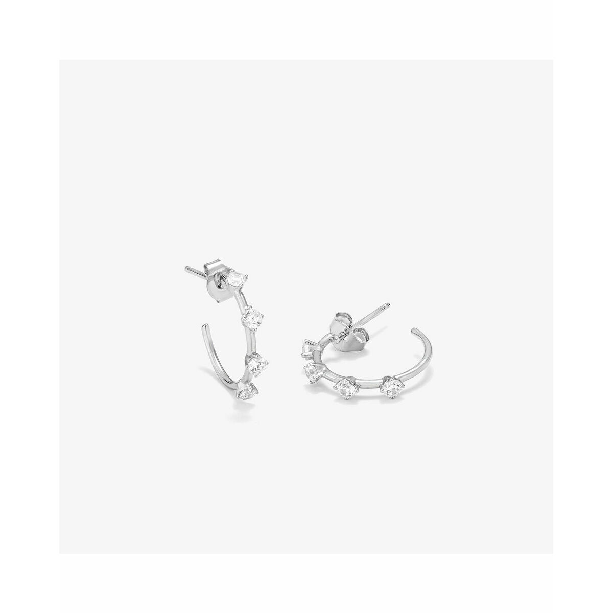 Radiant Women's Earrings RY000001 Stainless Steel 1.5 cm-3