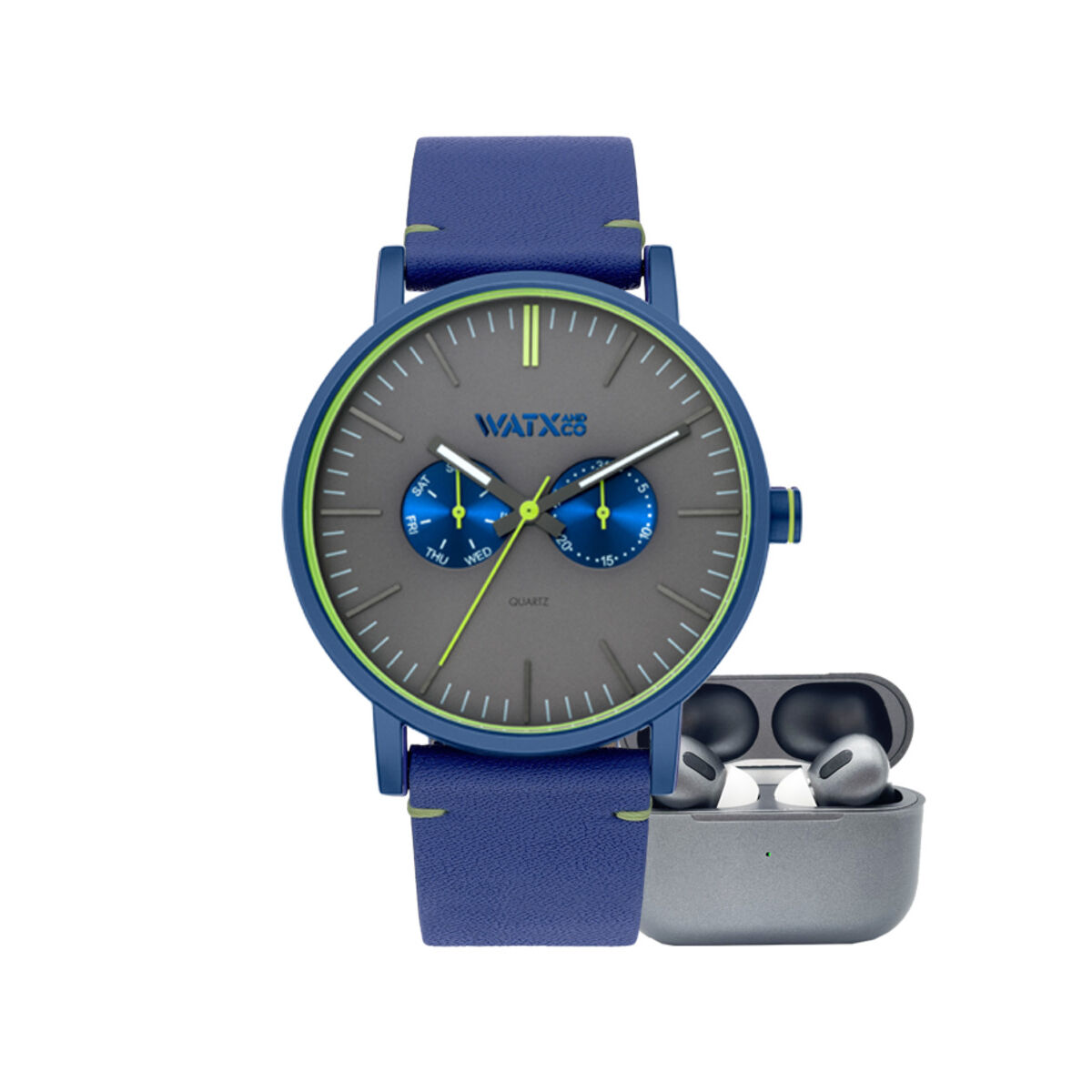 Relógio masculino Watx & Colors RELOJ7 _ 44 (£44 mm)