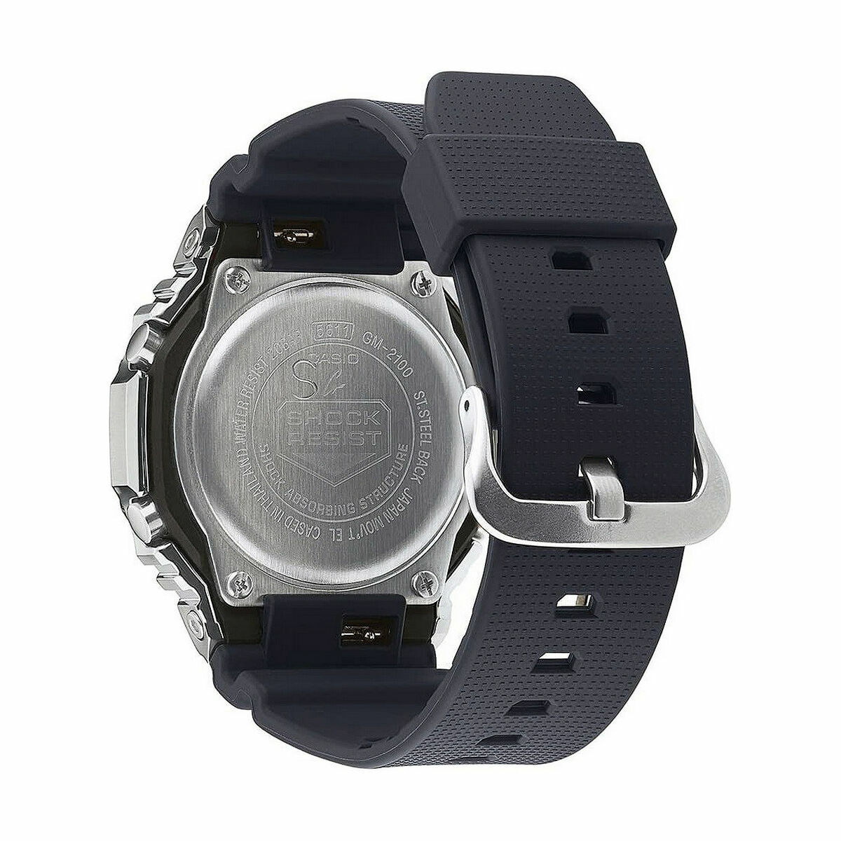 Мужские часы Casio G-Shock GM-2100-1AER Чёрный (Ø 40 mm)-2