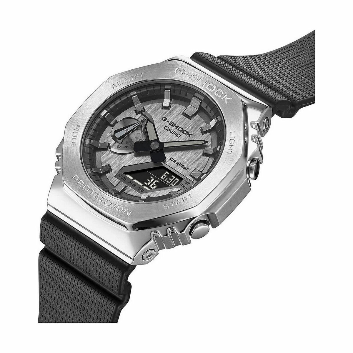Мужские часы Casio G-Shock GM-2100-1AER Чёрный (Ø 40 mm)-4