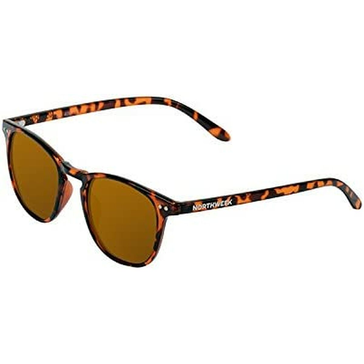 Unisex Ochelari de soare Northweek Broasca testoasa de perete Brown Broasca testoasa (Ø 45 mm)-2