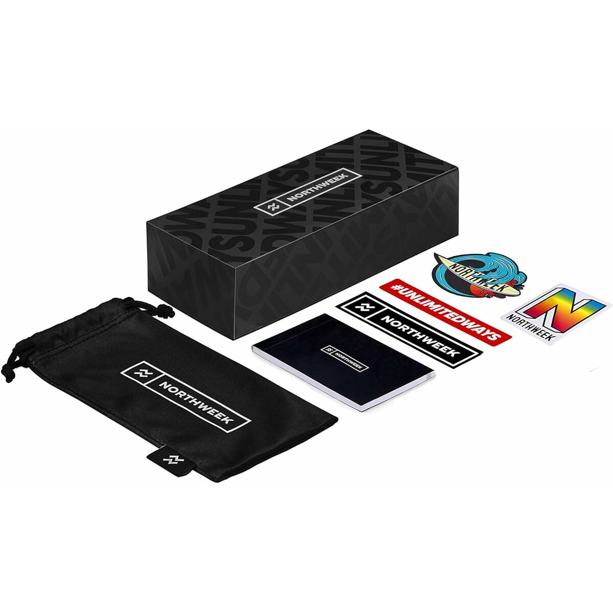 Gün äýnegi Unisex Northweek Hale Ø 50 mm Gök Gara-4