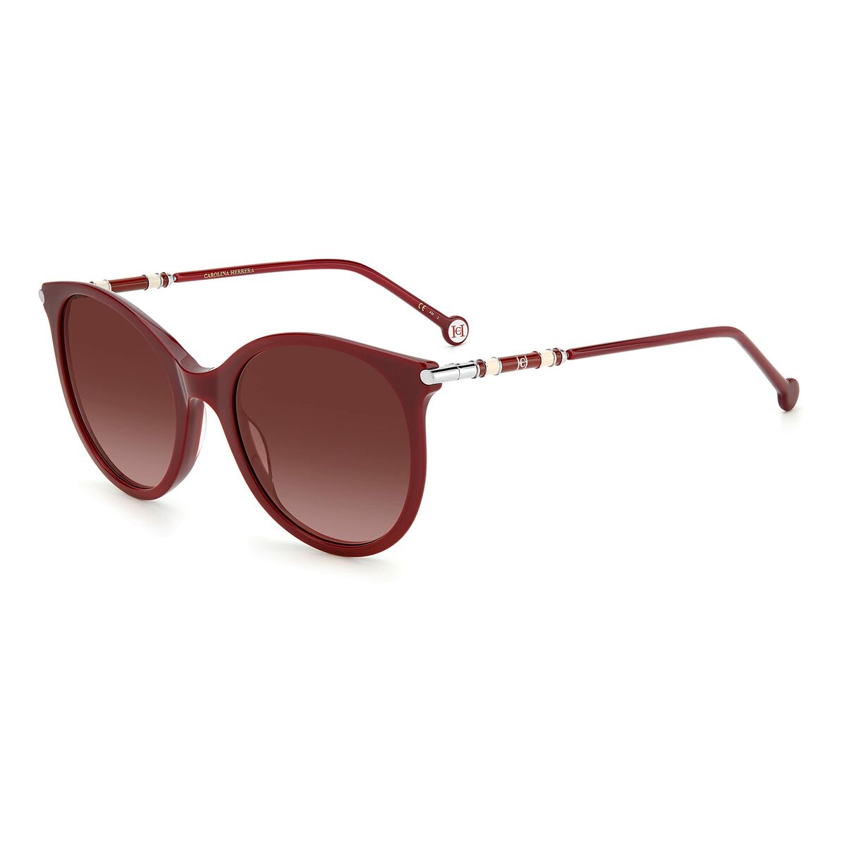 Women's sunglasses Carolina Herrera CH0024S Burgundy Ø 55 mm-2