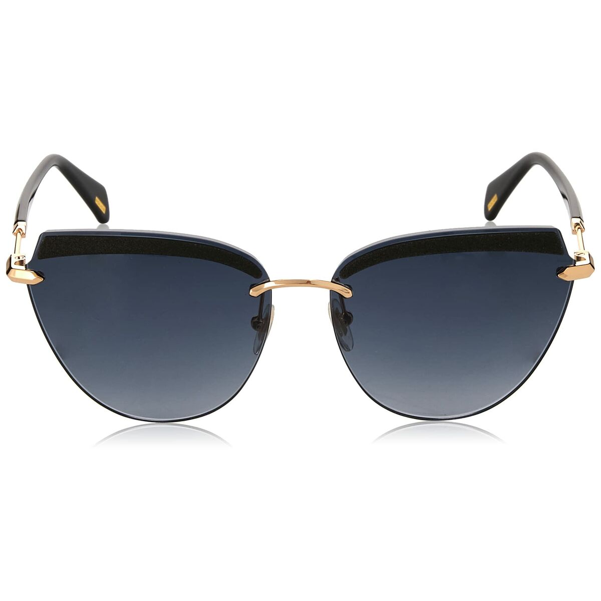 Women's sunglasses Police PO SPLD38 ø 60 mm Red gold-3