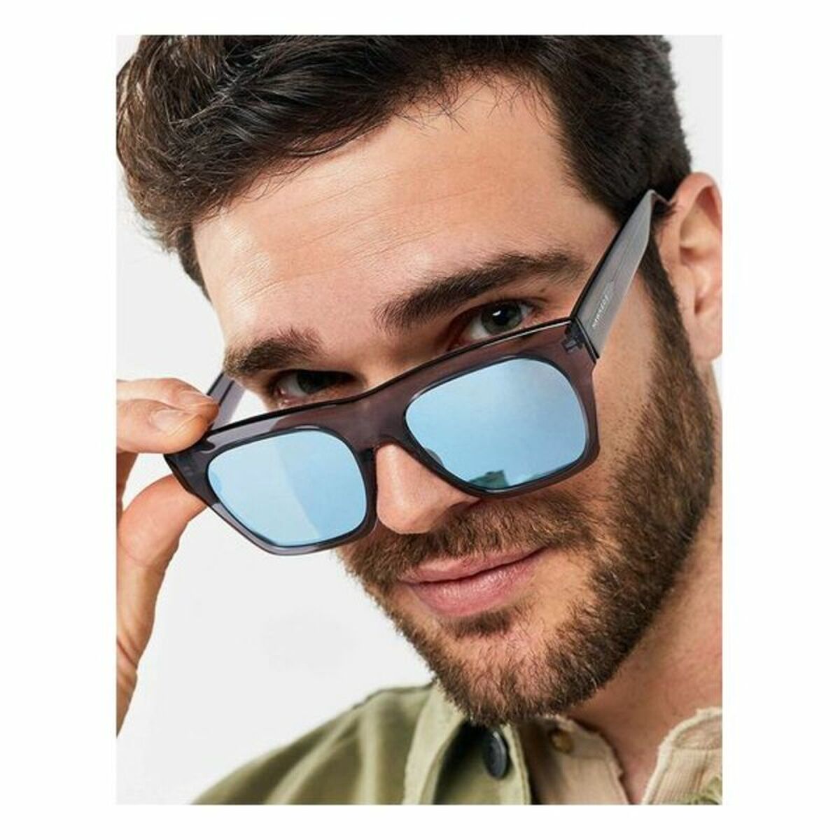 Солнечные очки унисекс Narciso Hawkers Синий хром-6