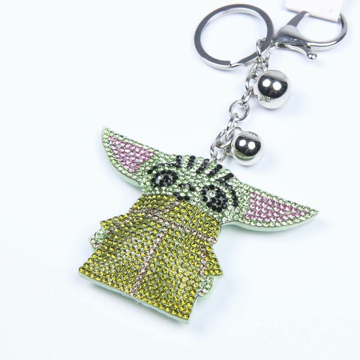 Цепочка для ключей 3D The Mandalorian Зеленый (8 x 6 x 10 cm)-2