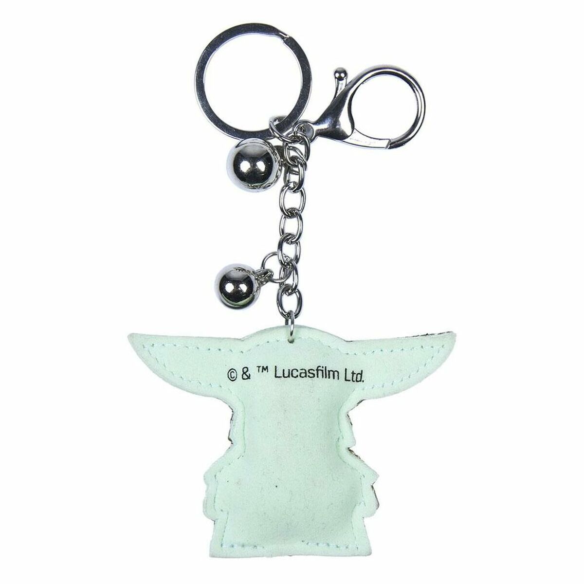 Цепочка для ключей 3D The Mandalorian Зеленый (8 x 6 x 10 cm)-3