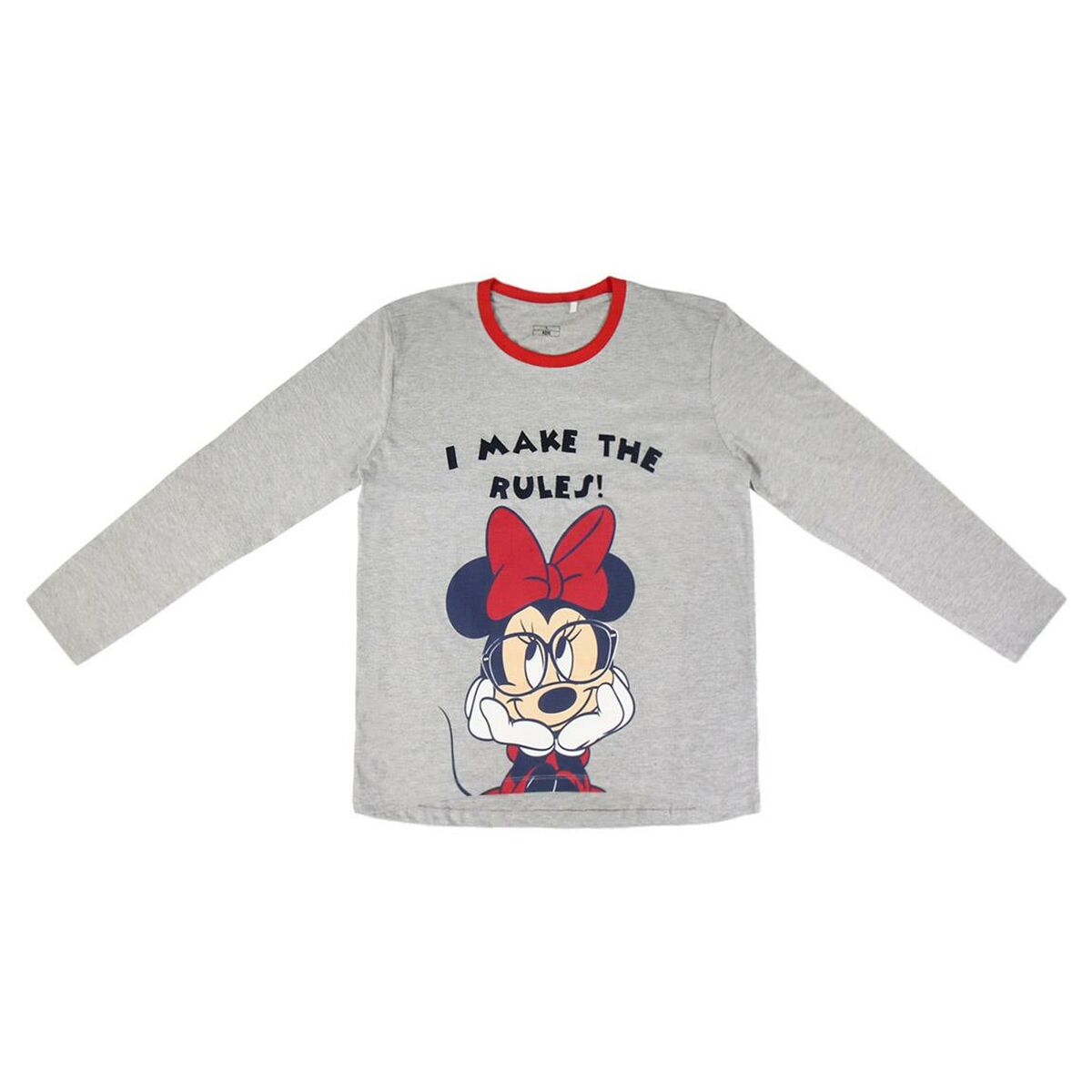 Пижама Minnie Mouse Женщина Серый (взрослых)-6