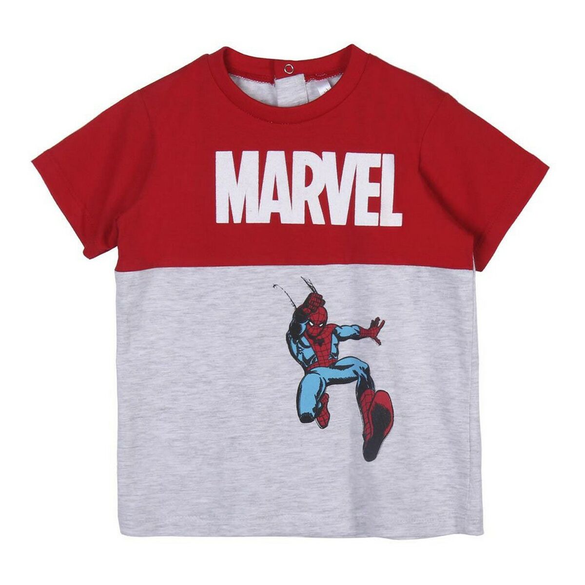 Marvel Children's Short Sleeve T-Shirt Grey 2 pieces-2