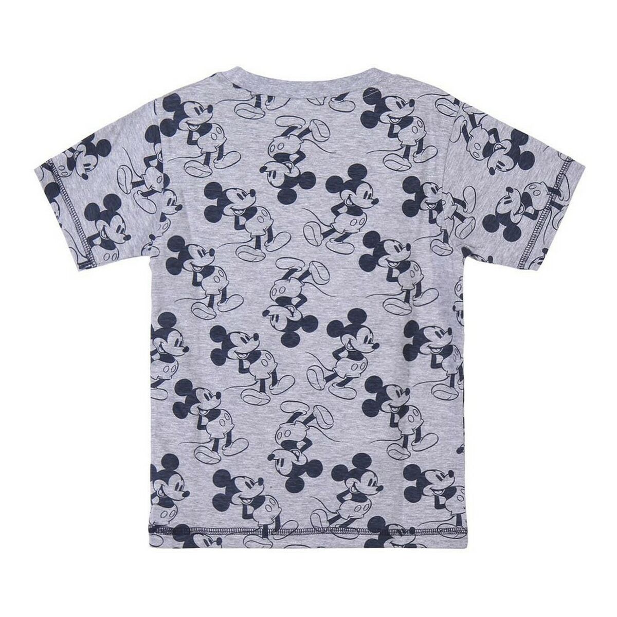 Mickey Mouse Children's Short Sleeve T-Shirt Grey-2