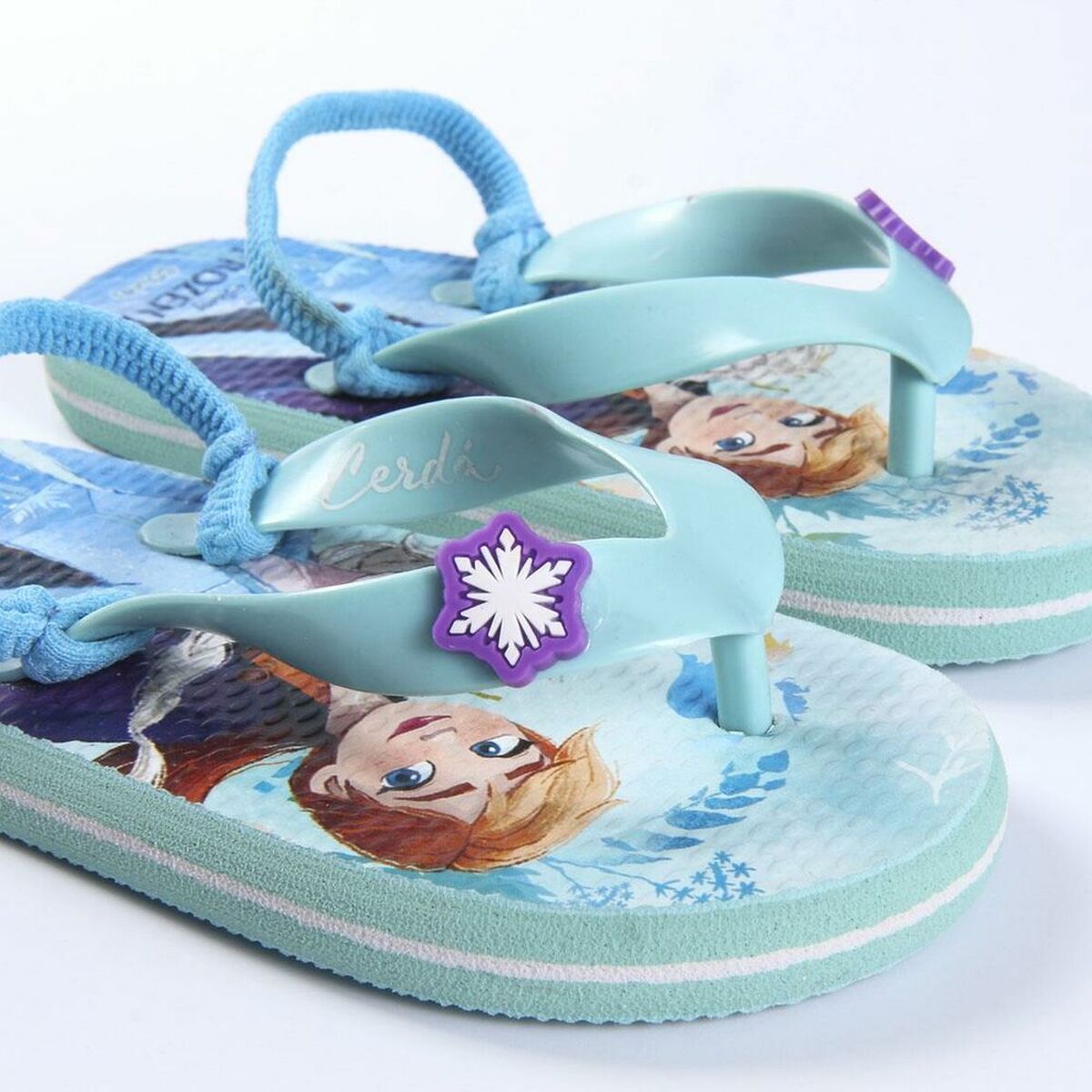 Шлепанцы для детей Frozen Синий-4