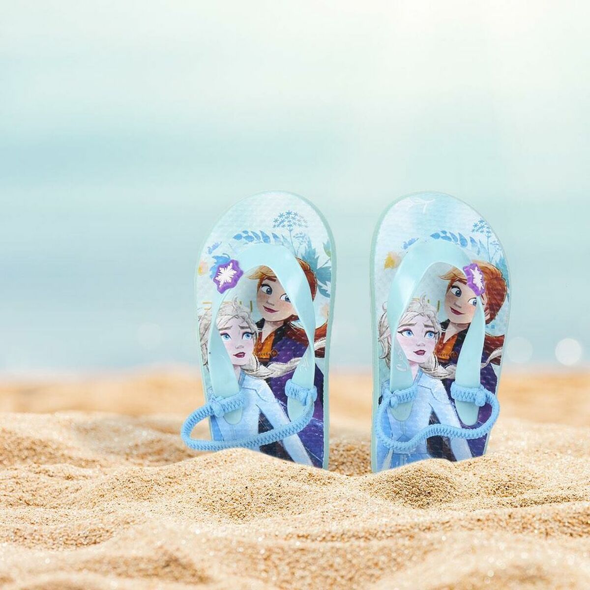 Шлепанцы для детей Frozen Синий-5