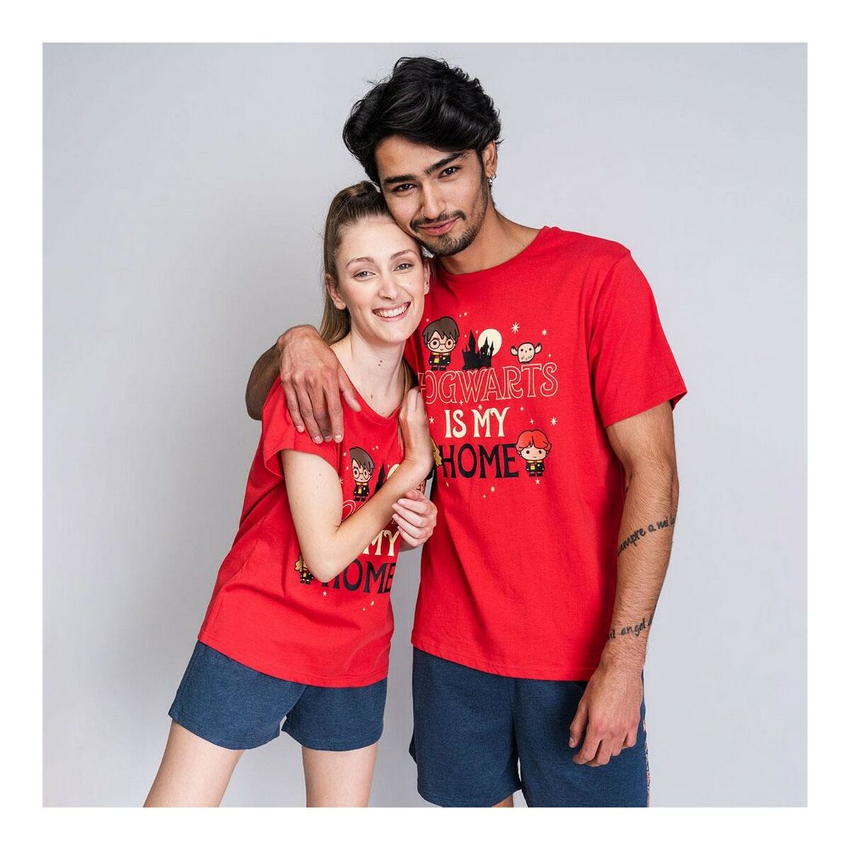 Pyjama Harry Potter Rouge-3