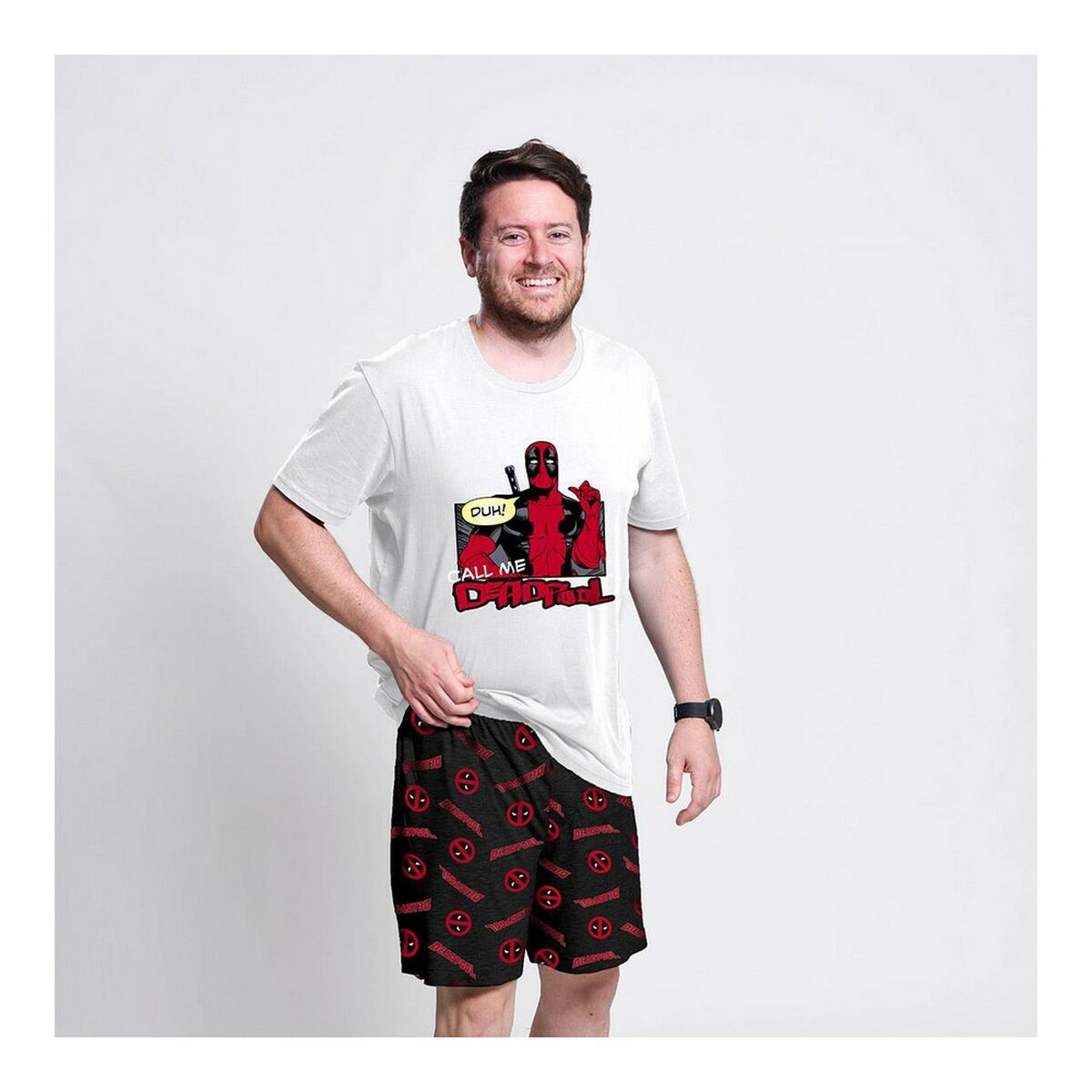 Pyjama Dead....Gris (adultes) Masculin-2