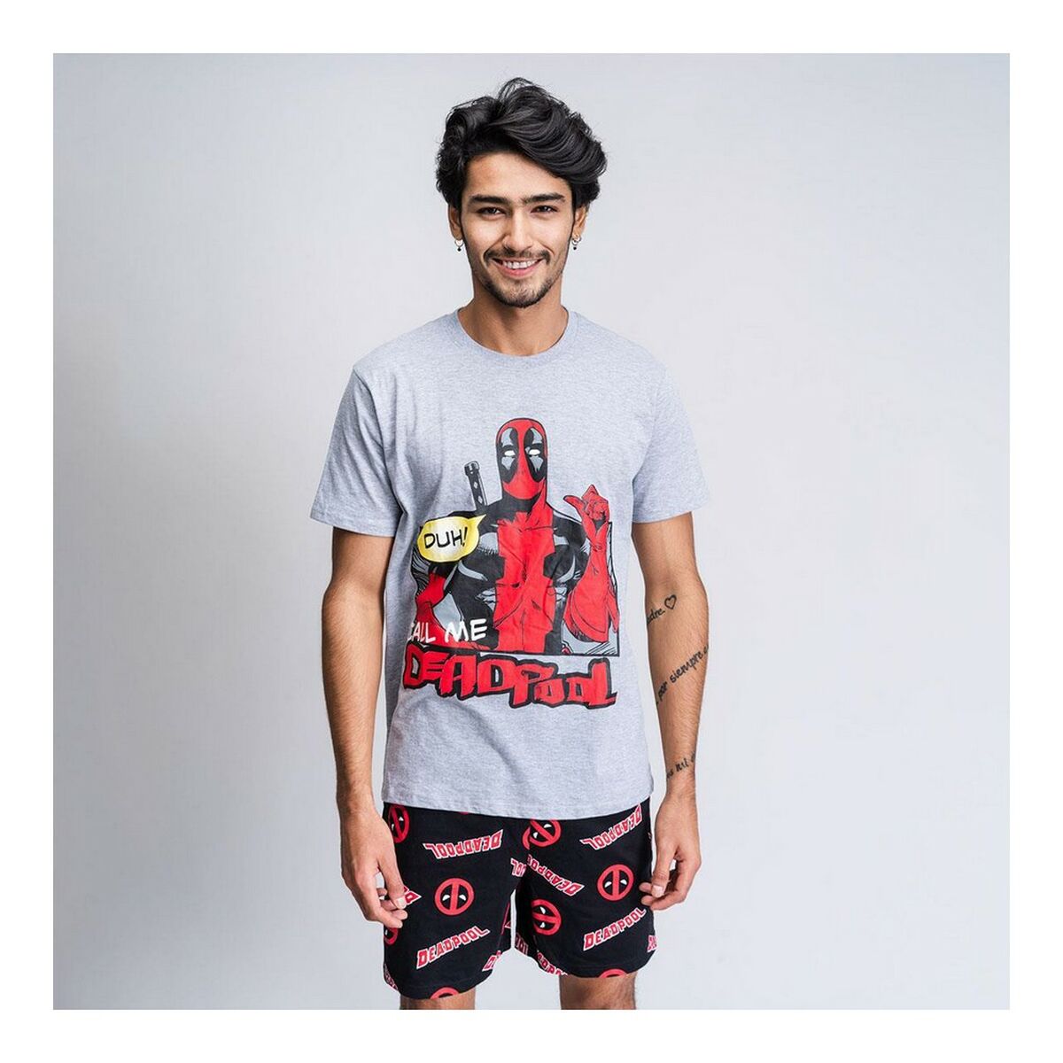 Pyjama Dead....Gris (adultes) Masculin-5