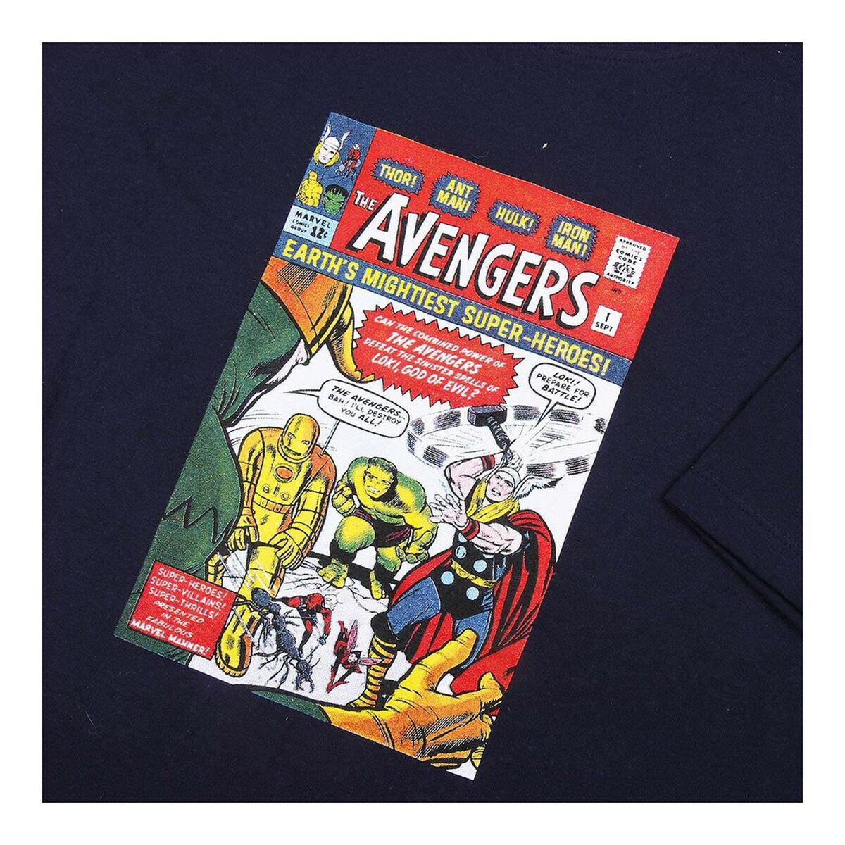 Пижама Marvel Темно-синий (взрослых) Мужской-3