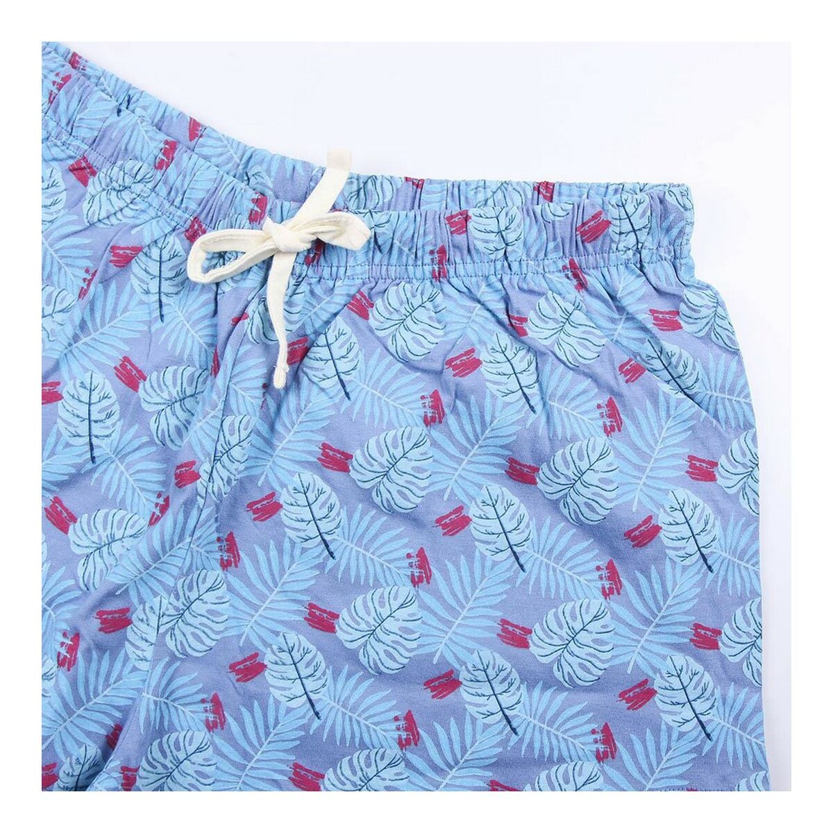 Pyjama Stitch Femme Bleu-5