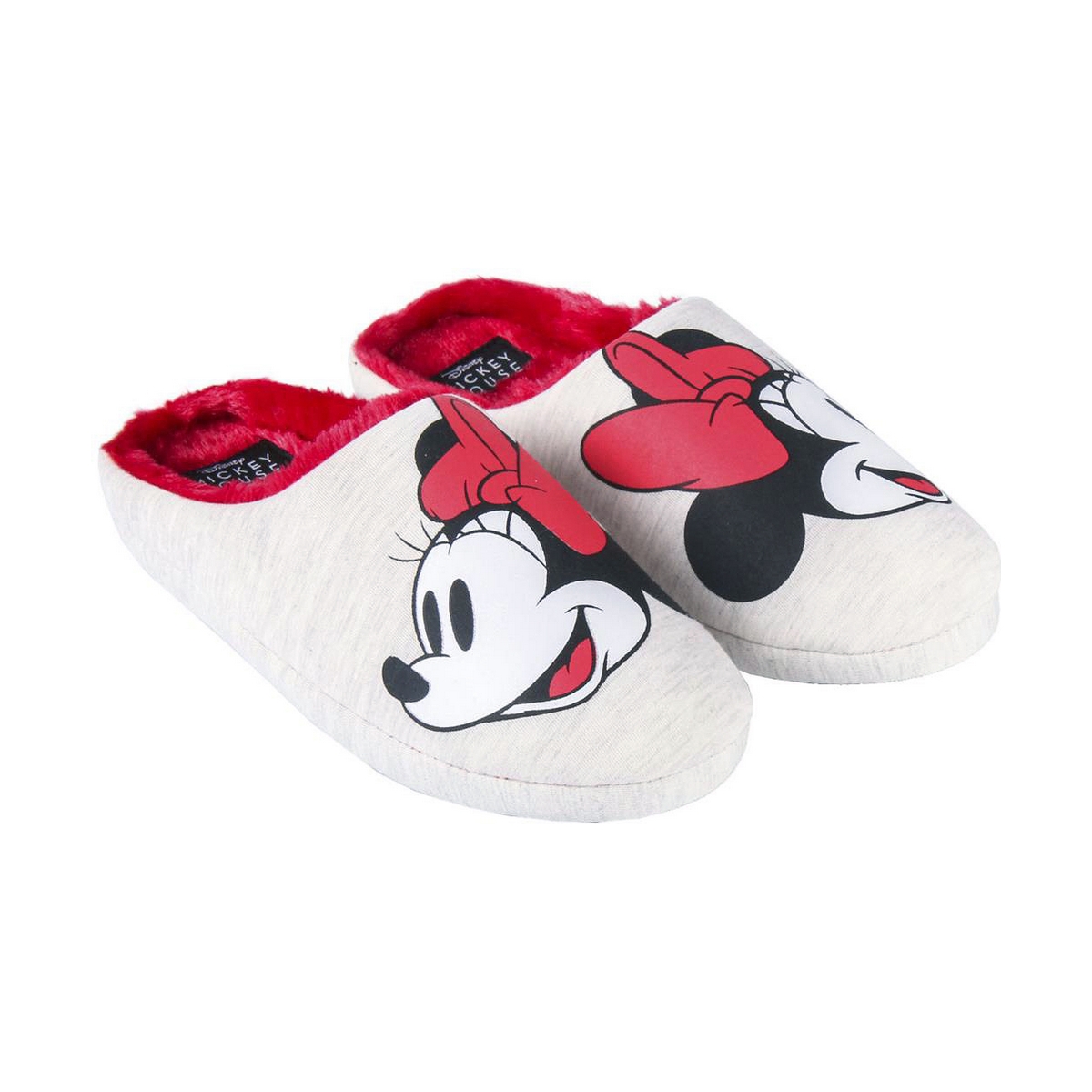 Домашними тапочками Minnie Mouse Светло-серый-5