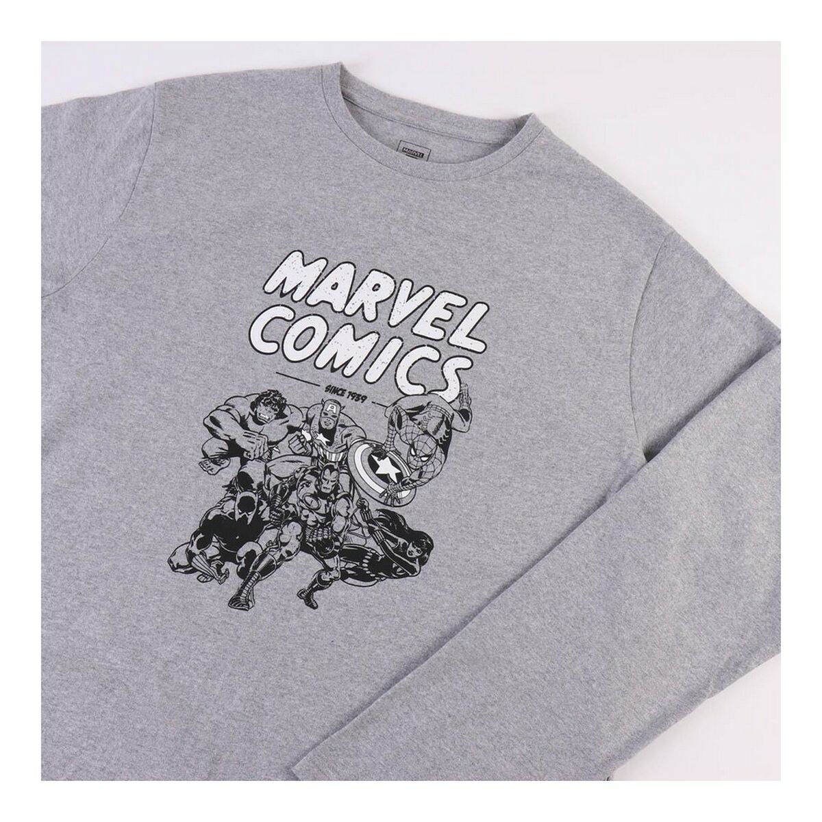 Пижама Marvel Серый (взрослых) Мужской-6