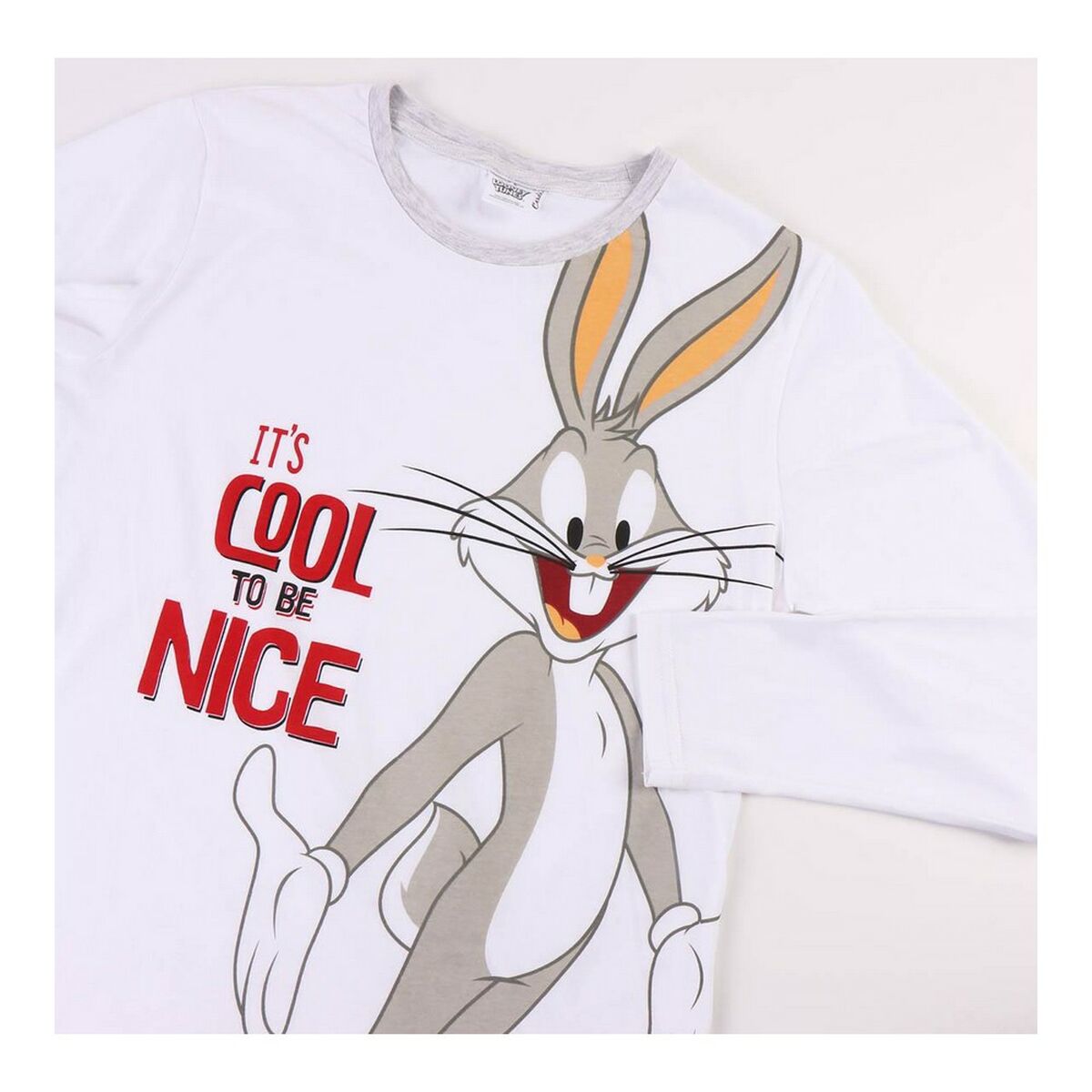 Пижама Looney Tunes Серый Женщина-4