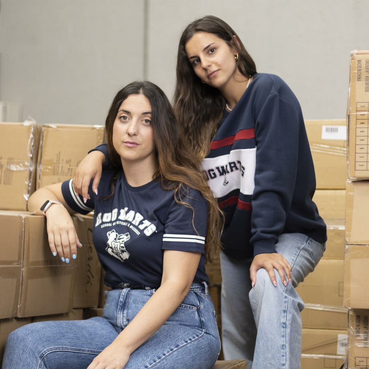 Women's Harry Potter Short Sleeve T-Shirt Navy-4