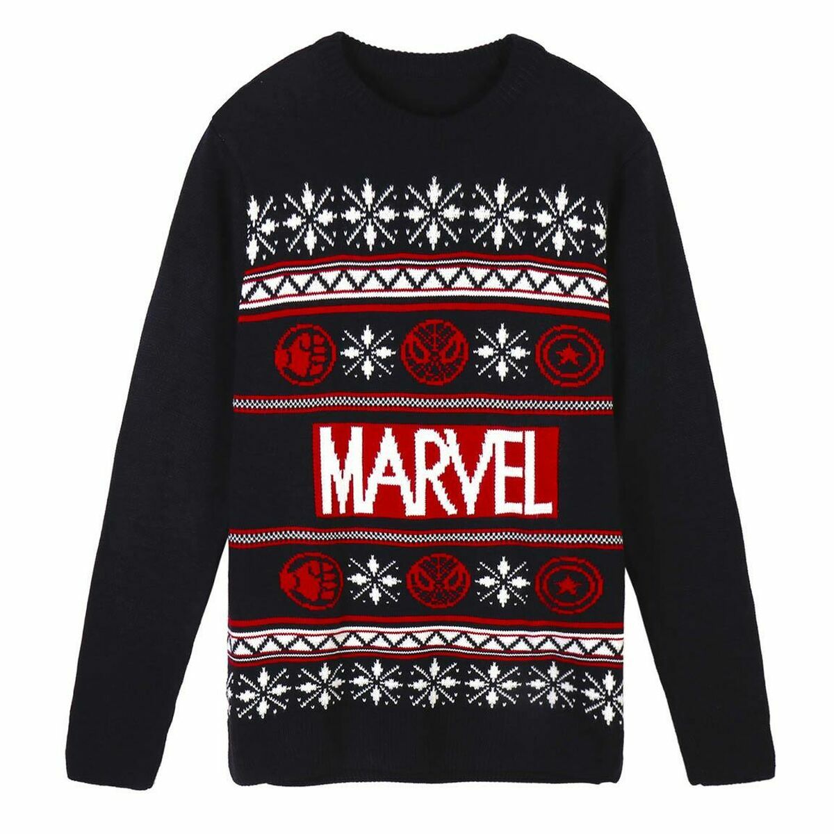Свитер унисекс Marvel Темно-синий-2