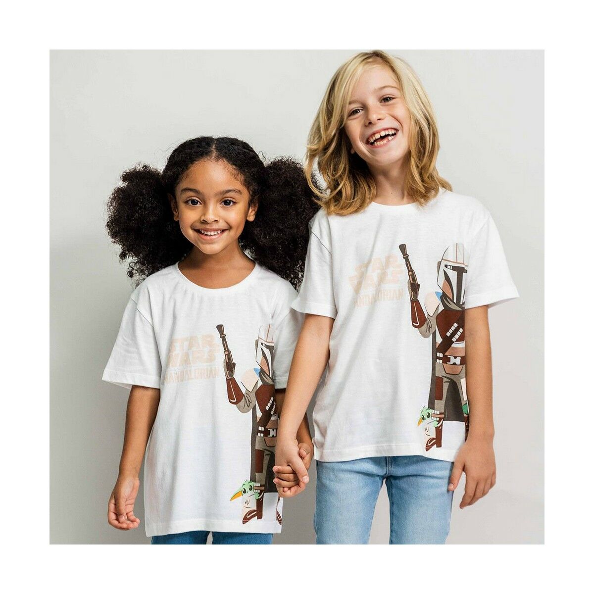 The Mandalorian Brown Short Sleeve T-Shirt-5