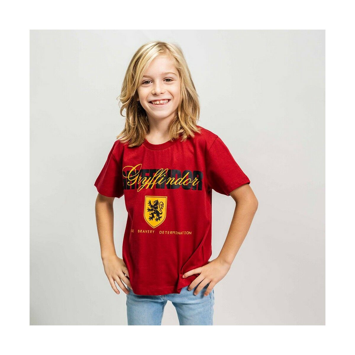 Harry Potter Short Sleeve T-Shirt Red-4