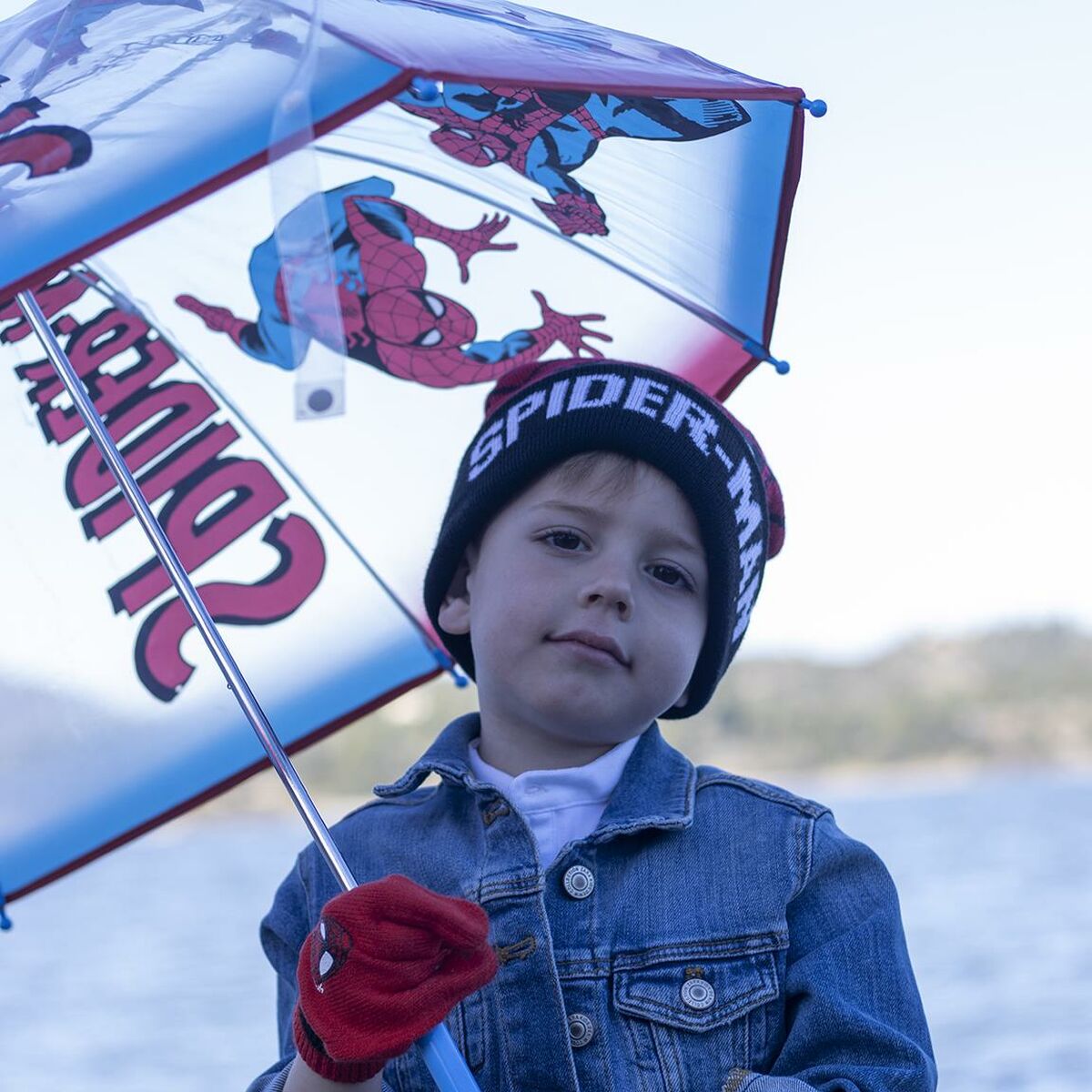 Перчатки Spiderman Красный-4