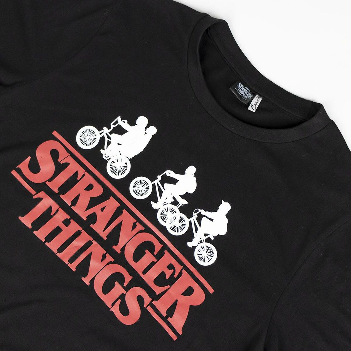 Пижама Stranger Things Серый Чёрный-2