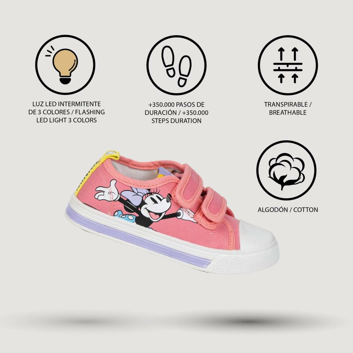 Повседневная обувь детская Minnie Mouse Розовый-5