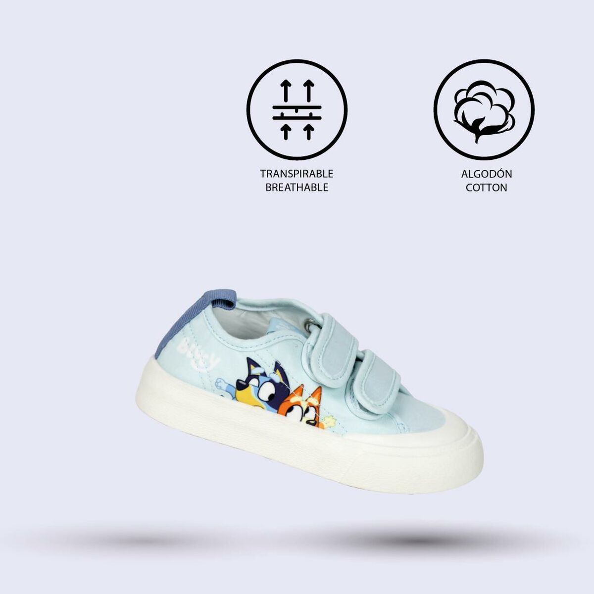 Детские спортивные кроссовки Bluey Светло Синий-3