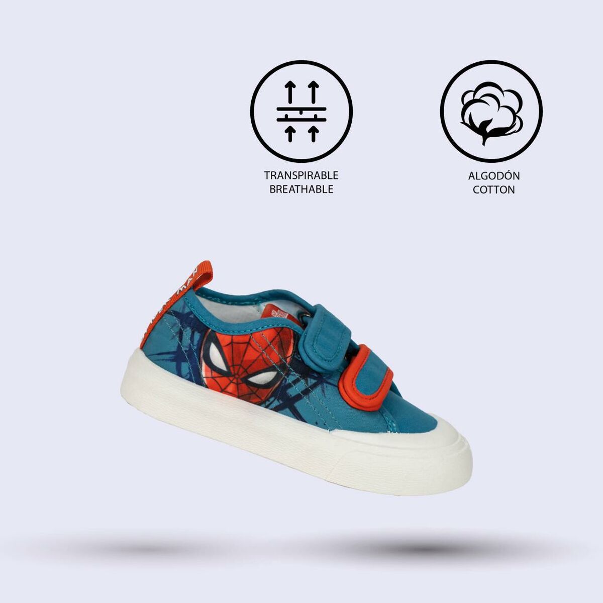 Детские спортивные кроссовки Spider-Man Синий-4